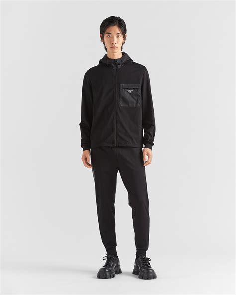 prada nylon sweatsuit|Prada sweatsuit men.